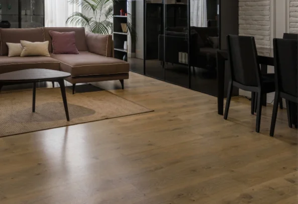 Engineered wood flooring