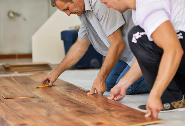 Hardwood floor Installation